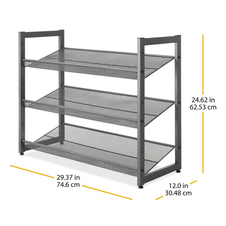 Williston Forge Stackable Shoe Rack Reviews Wayfair